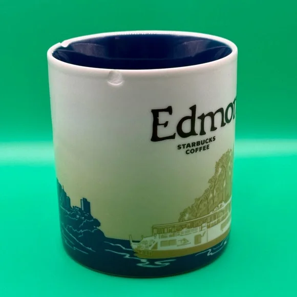 HP 💚 Starbucks Edmonton Collector Series 2009 Mug - Picture 2 of 7